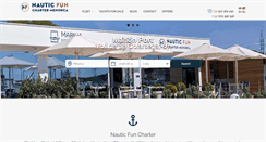 Desktop Screenshot of nauticfunmenorca.com